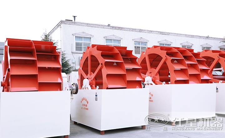 洗砂機有單輪、雙輪以及三輪洗砂機